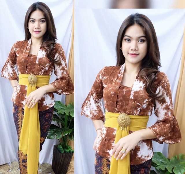 Kebaya jadi tie dye