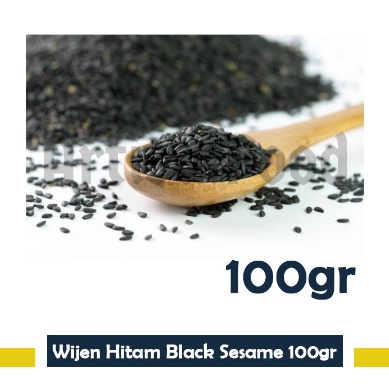 

Wijen Hitam Black Sesame 100gr