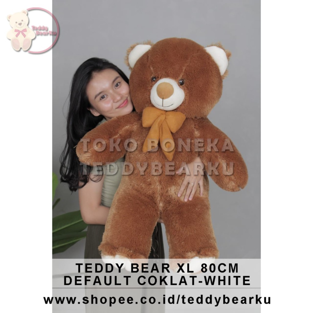 TERMURAH! DEFAULT 80CM BONEKA BERUANG JUMBO 80CM TEDDY BEAR PRODUSEN LANGSUNG