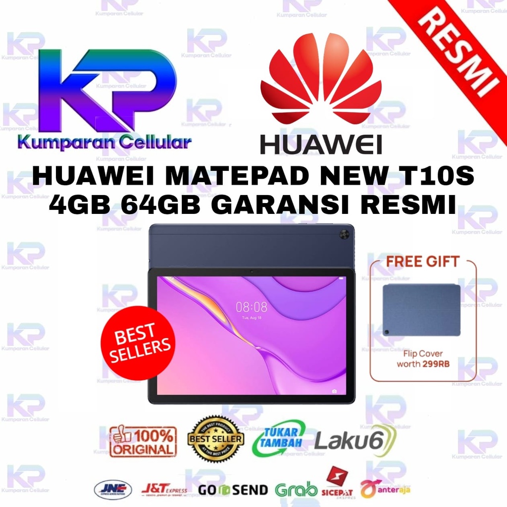 HUAWEI MATEPAD T10S 4GB 64GB GARANSI RESMI