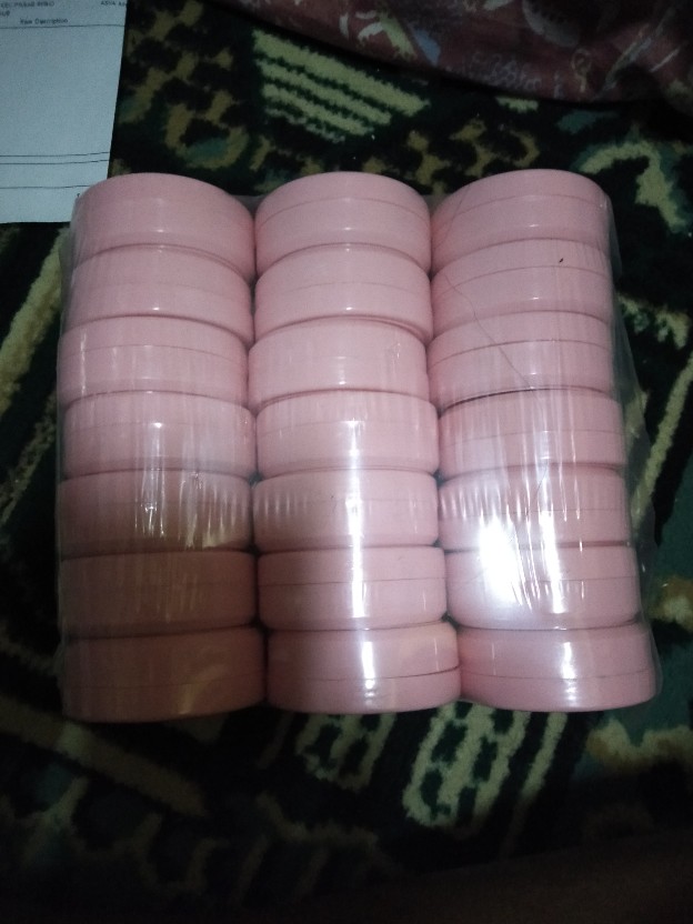 Pot Lulur 50 Gr Pink / Pot 50 Gram Pink