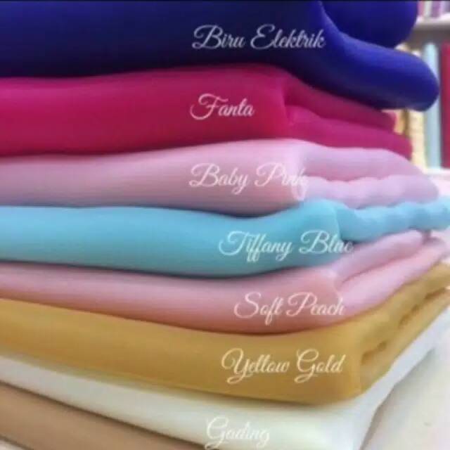 Segiempat segi empat organdi jilbab organza hijab hits kilap Glossy ootd simple pastel tile