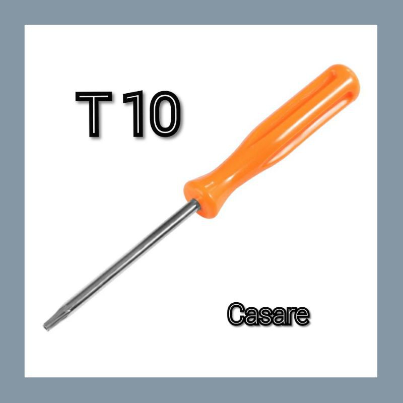 OBENG T10 TORX UJUNG BERLUBANG