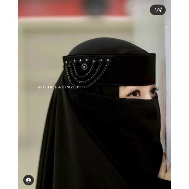 Niqab Bandana Niqab Cadar Niqab Yaman Cadar Bandana Niqob Viral Termurah Niqob ZAHWA