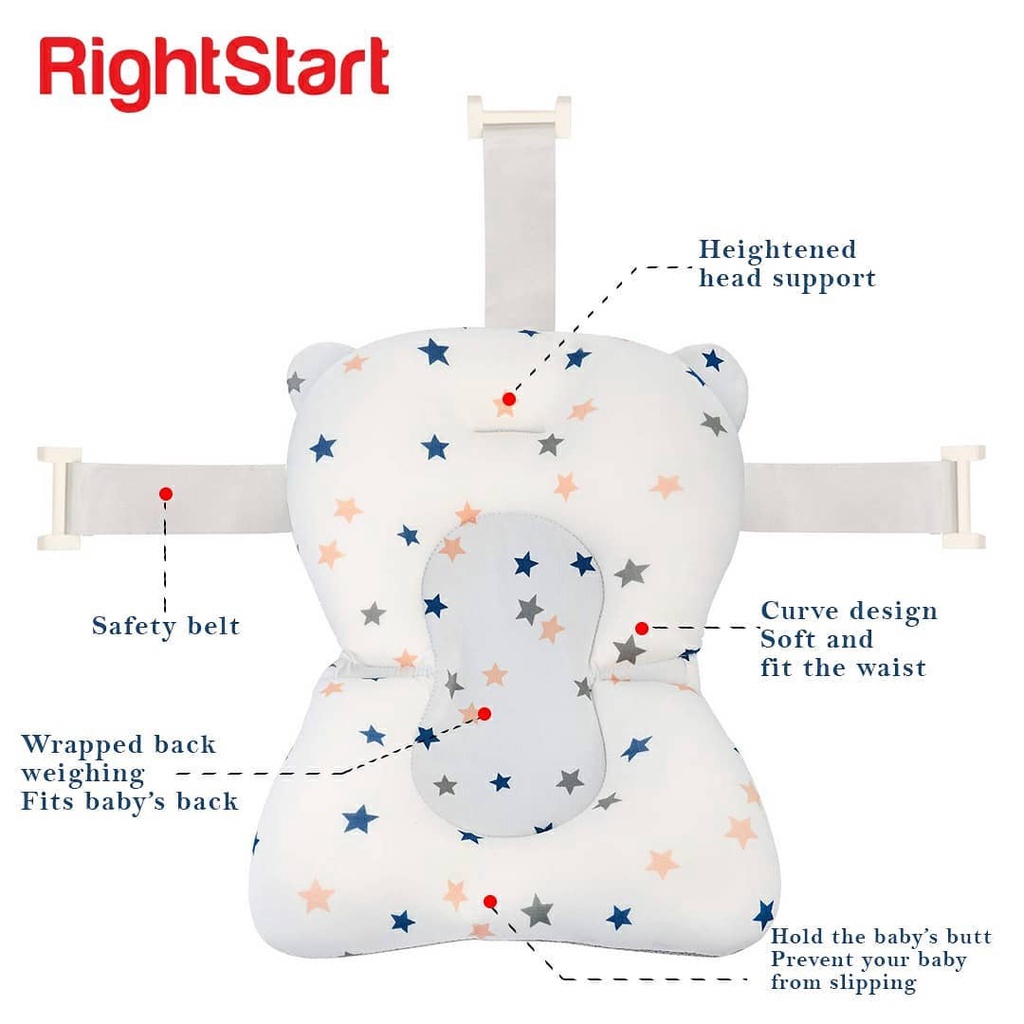 Right Start - Bath Pillow / Bantal Bak Mandi