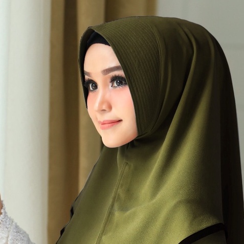 Jilbab Khimar Daily Basic Flow-ARMY