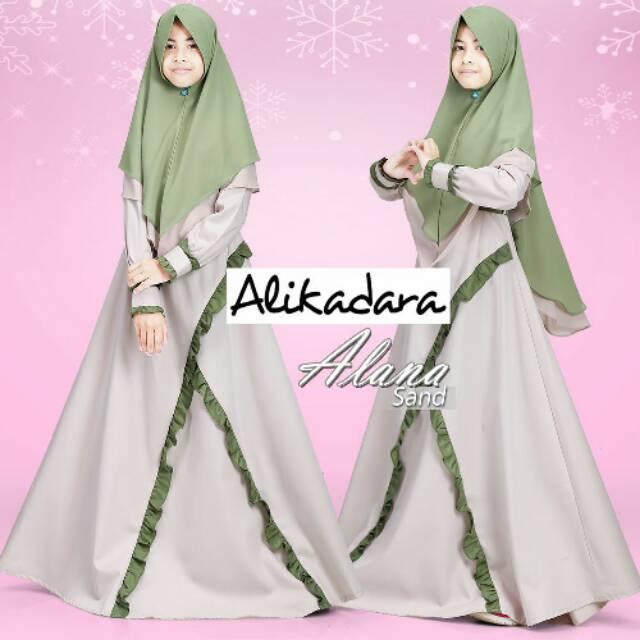 Alana Sand Gamis Set by Alikadara Set