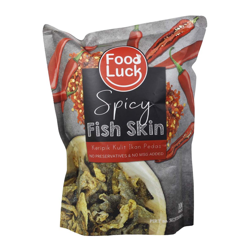 

FOODLUCK SPICY FISH SKIN 100G