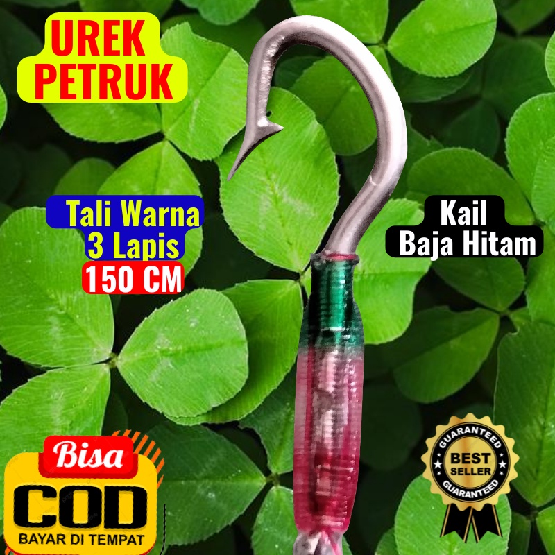 Pancing Belut Sawah Tali Warna 3 Lapis 150 CM Urek Belut  Model PETRUK Siap Pakai Ukuran (XS,S,M,L,X