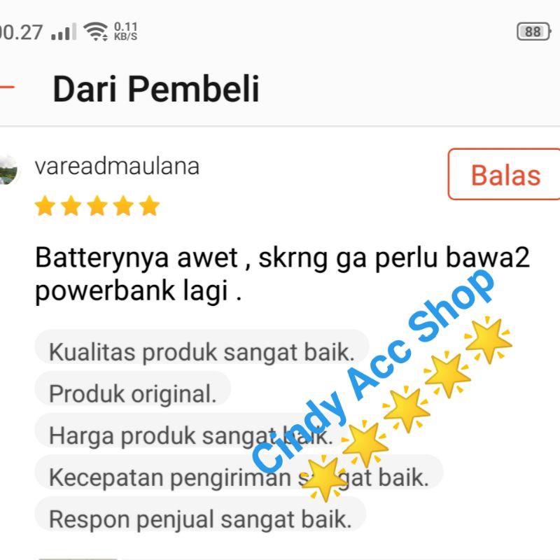 Batre Redmi Note 8 Redmi 7 Redmi Y3 Note 6 Note 8T BN46 Battery Batre Original