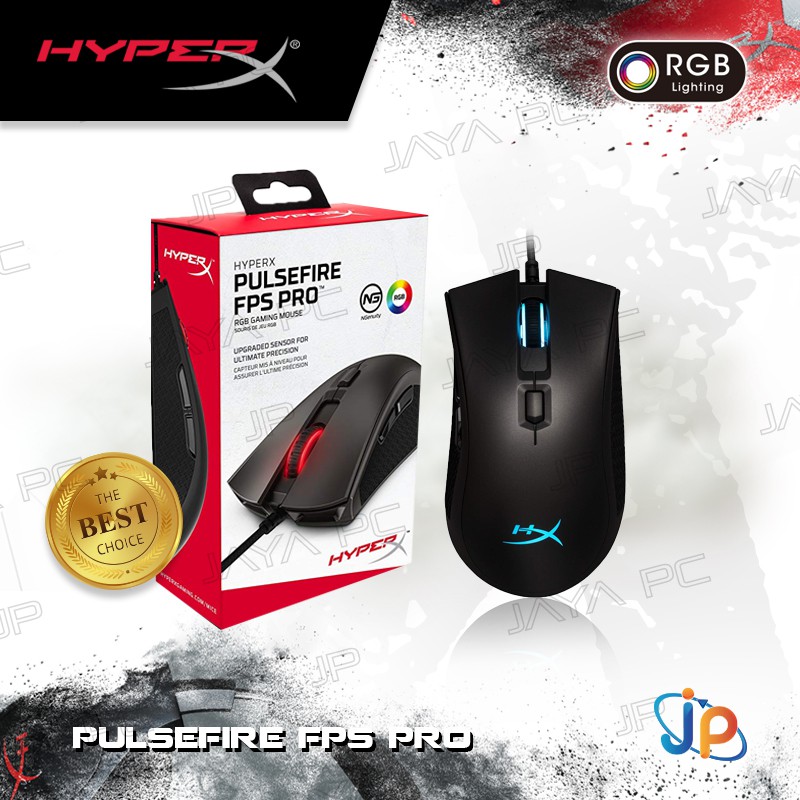 Mouse Gaming Kingston HyperX PulseFire PRO RGB - Macro Optical Mouse
