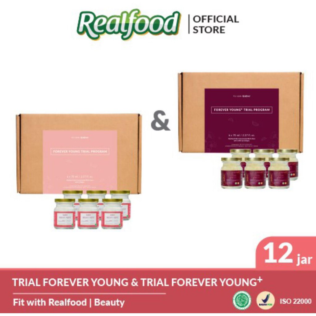 REALFOOD FOREVER YOUNG & FOREVER YOUNG PLUS TRIAL PROGRAM