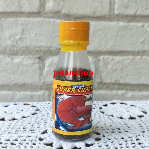 CRYSTAL SUPER CUPANG PAKAN MAKANAN IKAN CUPANG GUPPY HIAS