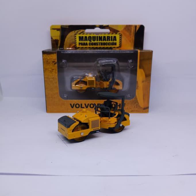 DIECAST MINIATUR ALAT BERAT TANDEM ROLLER VOLVO DD90HF