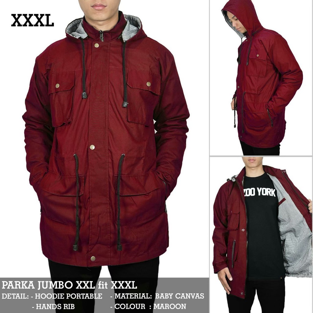 jaket parka/jaket parka pria jumbo original