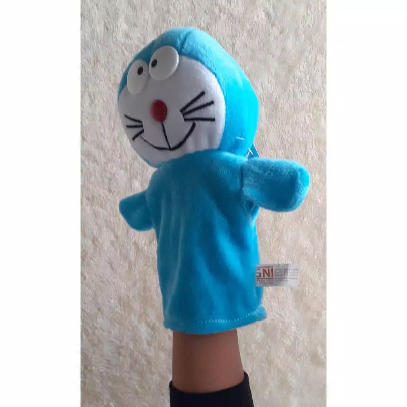 Boneka Tangan Doraemon / Boneka mini doraemon / Boneka tangan karakter / Boneka karakter / Mainan Bo