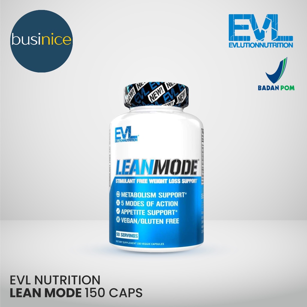 EVL Lean Mode 150 Caps Fat Burner Weight Loss Support