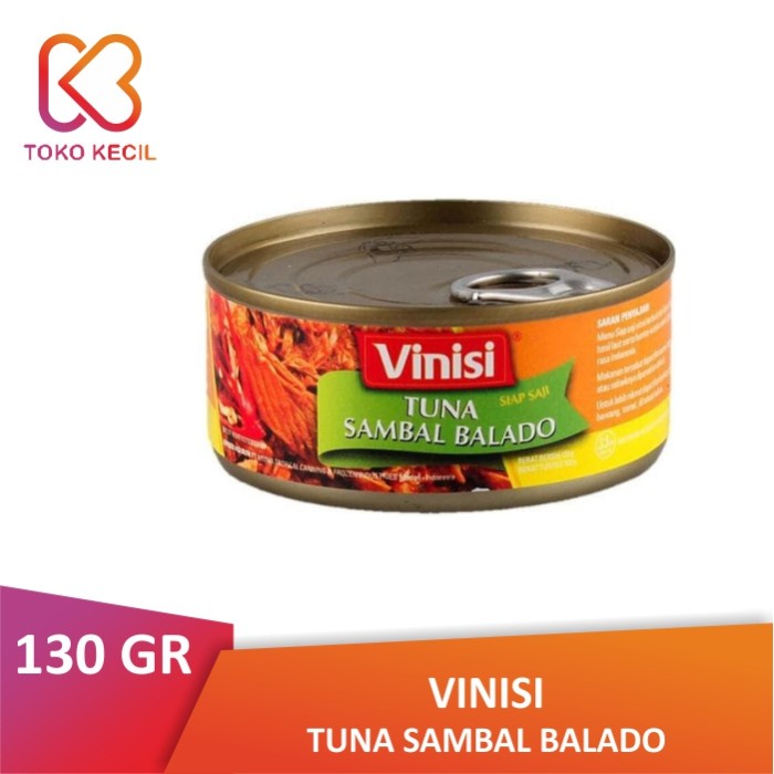 

Gg01Hh Vinisi Tuna Sambal Balado 130 Gr Ds01Gkk