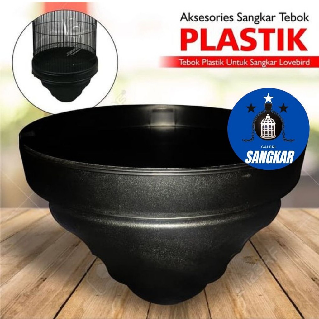 TEBOK SANGKAR LOVEBIRD TEBAL TEBOK PLASTIK KANDANG BURUNG LOVEBIRD