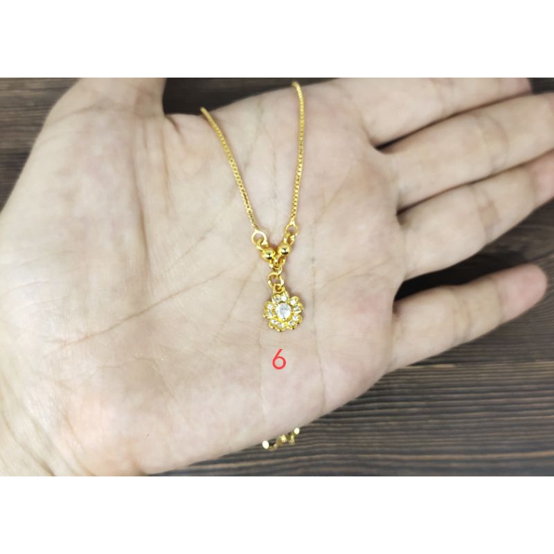 Fifi Fashion Kalung Koye Anak Blink Model Perhiasan Lapis emas KA01