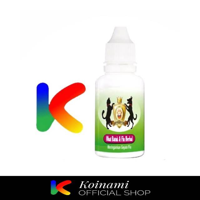 FLU &amp; BATUK HERBAL 30ml / raid all / cat &amp; dog / obat batuk pilek demam kucing anjing