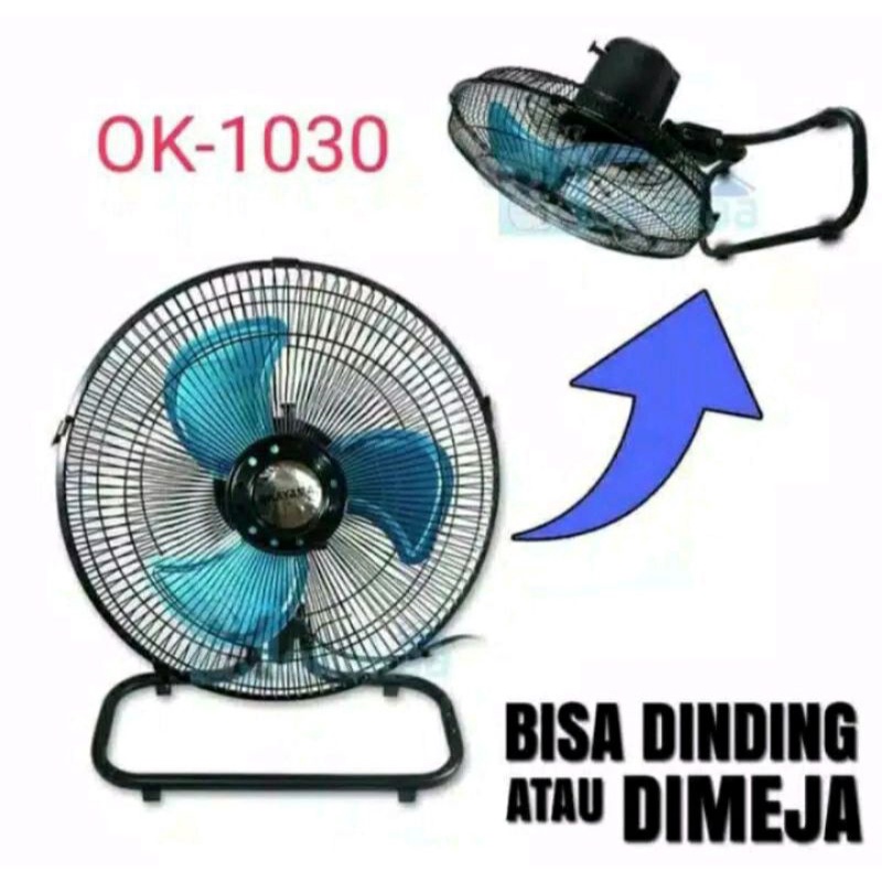 Kipas Angin Tornado 10inch OKAYAMA SNI 40 WATT murah Meriah