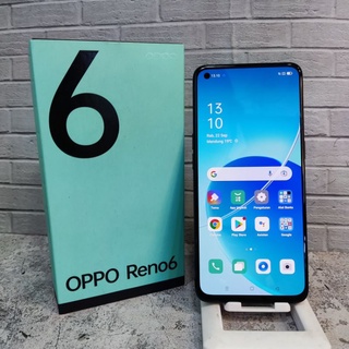 Jual Oppo Reno 6 Ram 8GB Internal 128GB HP Second Seken Bekas Opo Oppoo