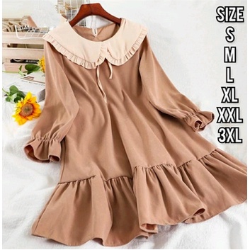 Baju Tunik Wanita Jumbo Fashion Wanita Ld 120 130 140 cm ROSALYN TUNIK