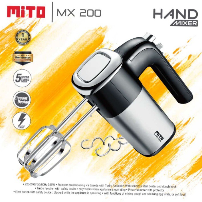 MITO MX 200 HAND MIXER 350 WATT / MX200