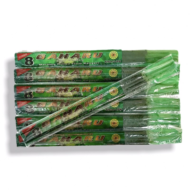 Jumbo Gaharu Premium 8 jam Herbal 46cm Abu Dingin 1 bungkus isi 3 stick Produksi Sekar Wangi