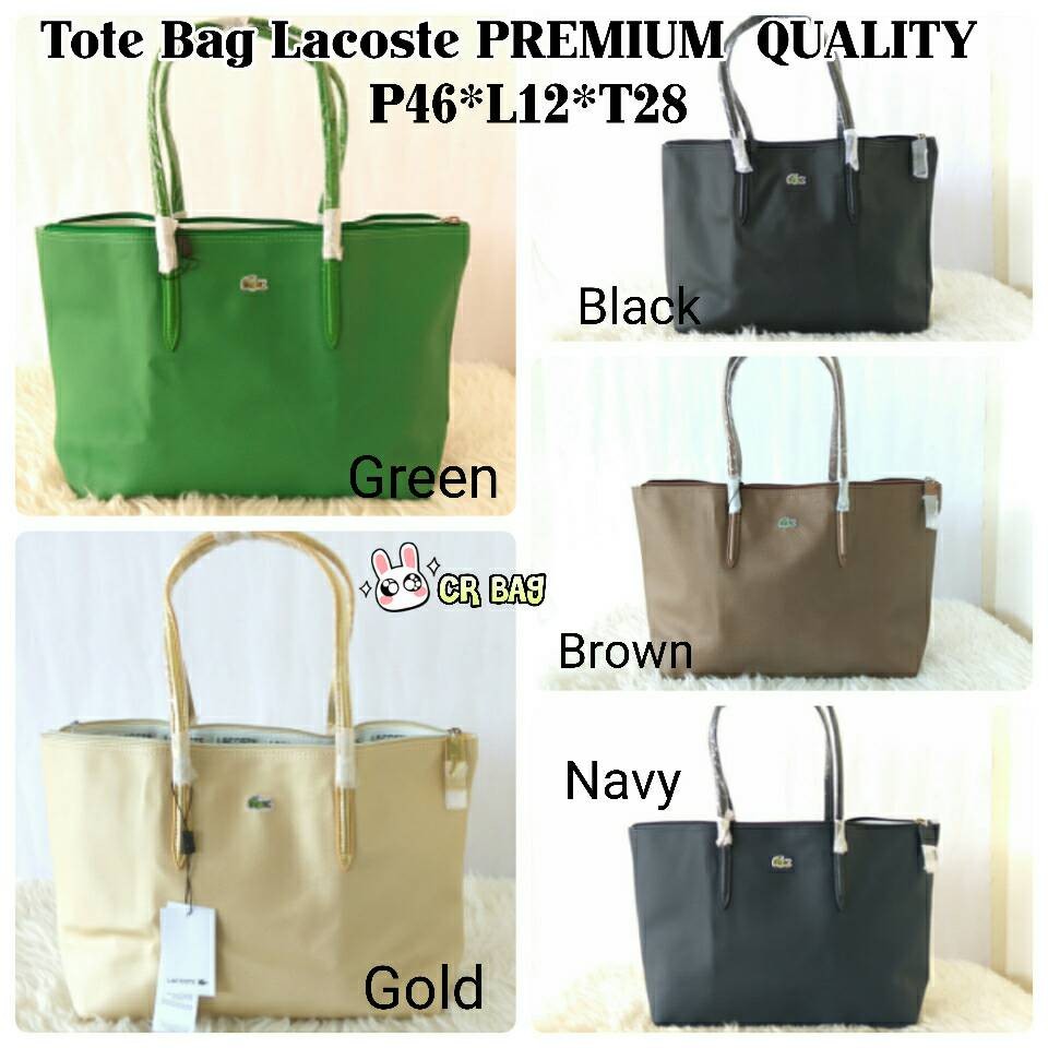TAS LACOSTE IMPORT PREMIUM QUALITY /TAS TOTE BAG LACOSTE