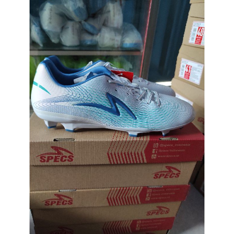 Sepatu Bola Specs Accelerator Lightspeed Ultra White FG