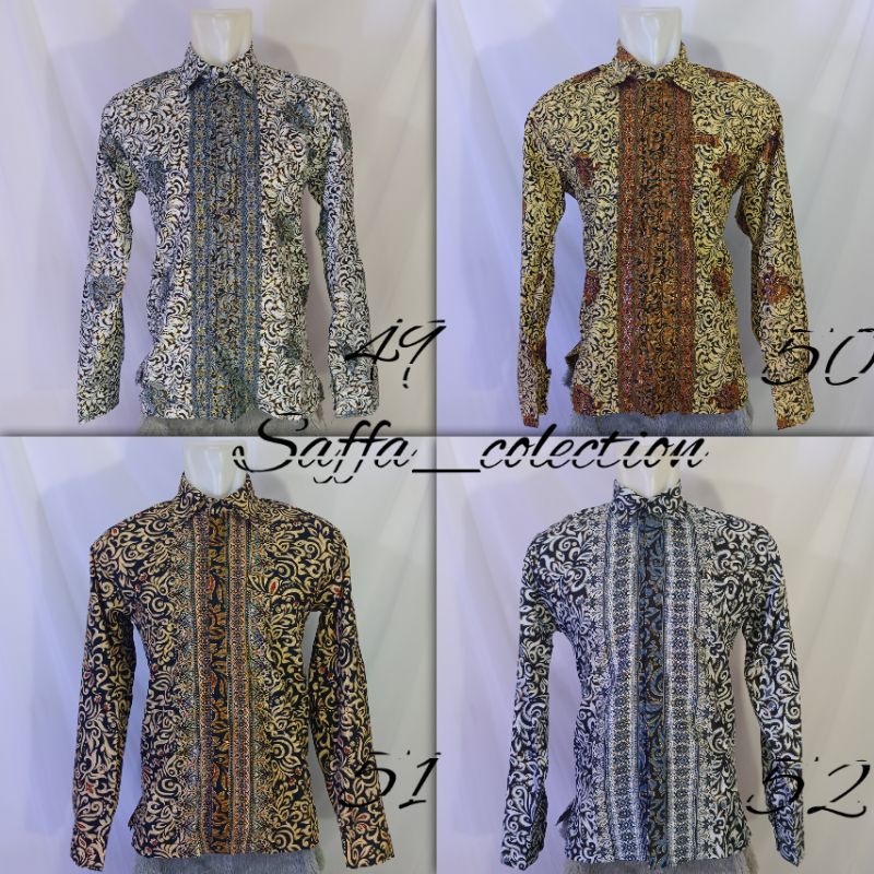 kmeja batik pria/batik pria