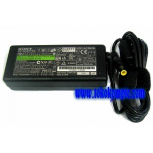 Original Adaptor SONY VAIO 16V 4A(6.0*middle pin)+Kabel AC Power