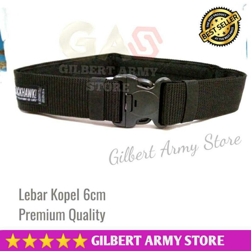 Kopel Blackhawk Tactical Murah Hitam Kualitas Premium Grosir Kopel Army  Militer Gilbert Army Store