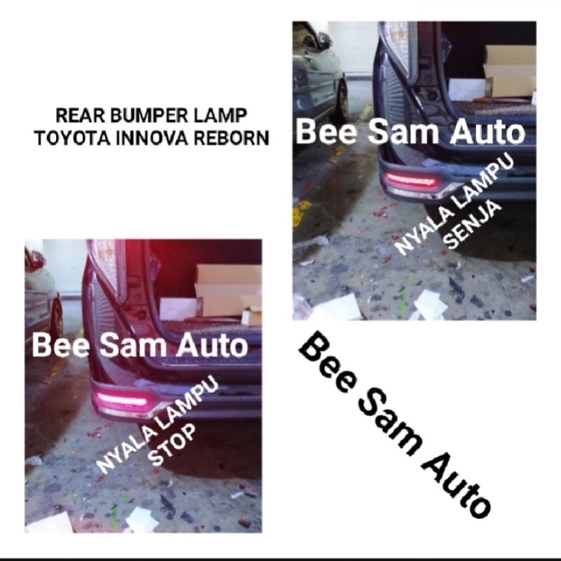 REAR BUMPER LAMP INNOVA REBORN