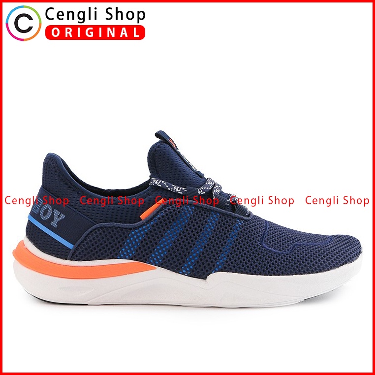 SEPATU PLAYBOY ORIGINAL SNEAKER CASUAL KETS PRIA TERBARU BIRU NAVY PL0