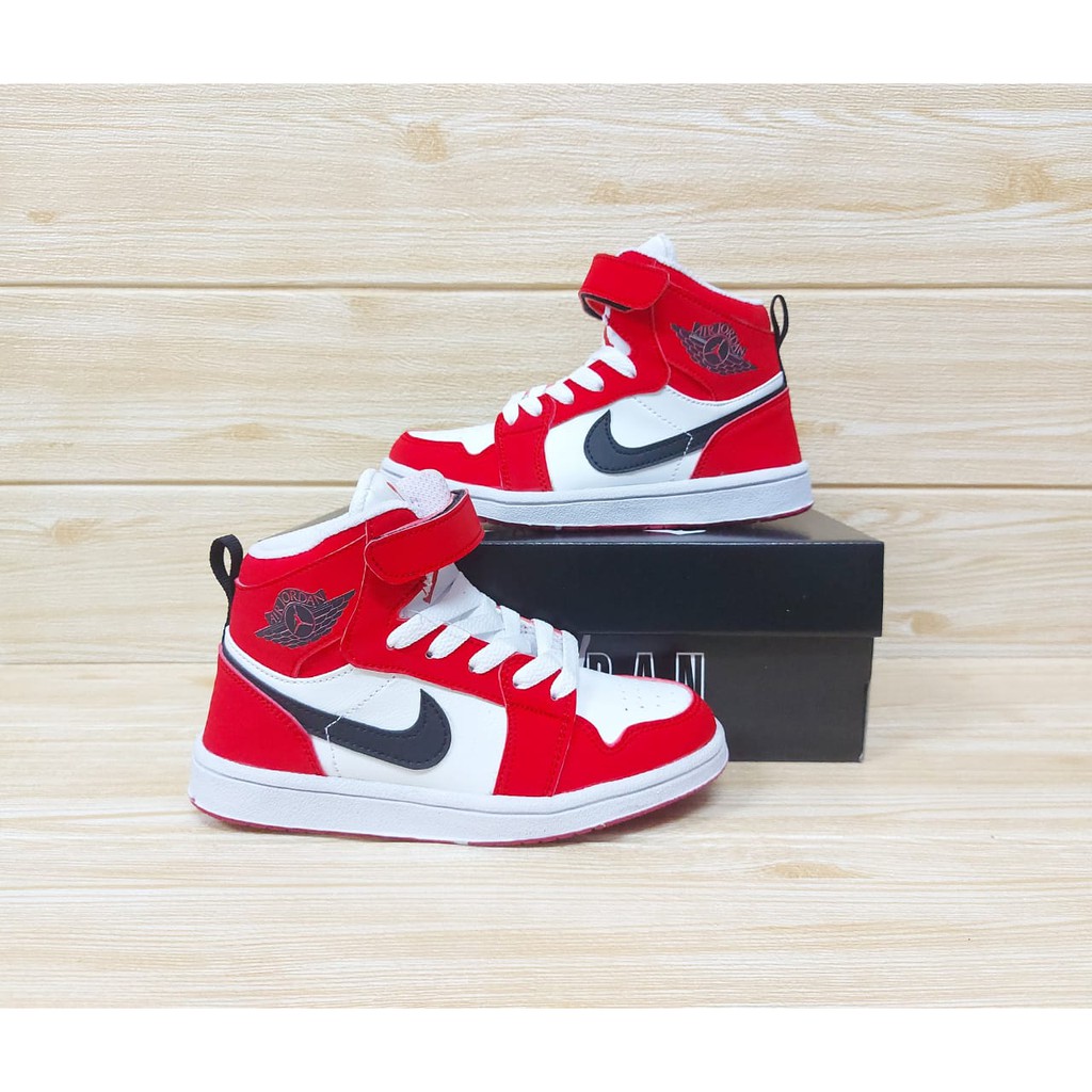 SEPATU ANAK LAKI-LAKI | SEPATU ANAK NIK3 4IR JORDAN HIGH SIZE 26-35