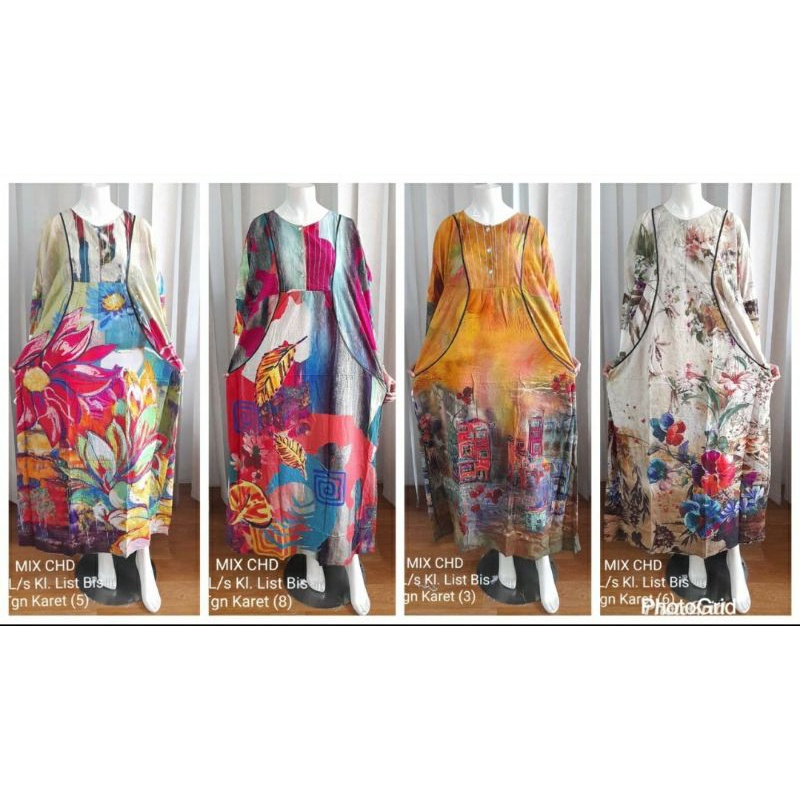 Kartika Batik / Longdress Kartika / Longdress Babydoll / Longdress Kerah