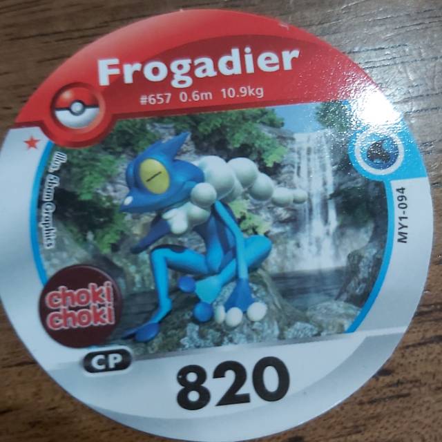 

Pokèmon medalion frogadier