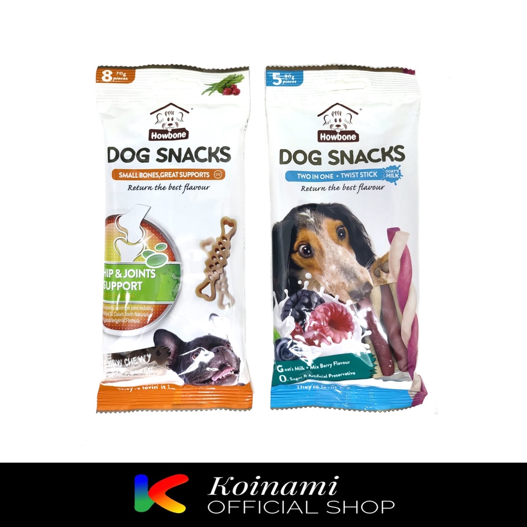 Howbone Dog Snacks - Dog Treats - Snack Anjing - Makanan Anjing - Cemilan Anjing