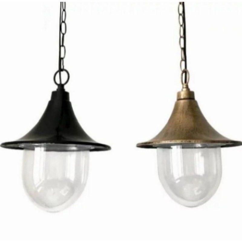 lampu gantung outdoor/lampu hias gantung 1038H-gold