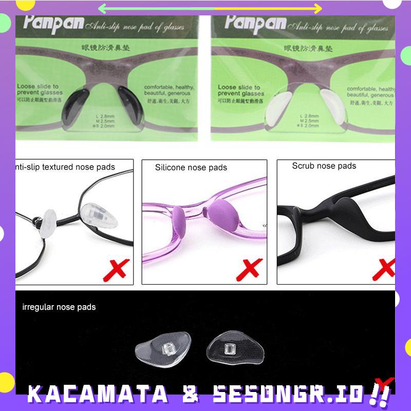 Bantalan Hidung Kacamata Anti Slip Permukaan Halus - SG