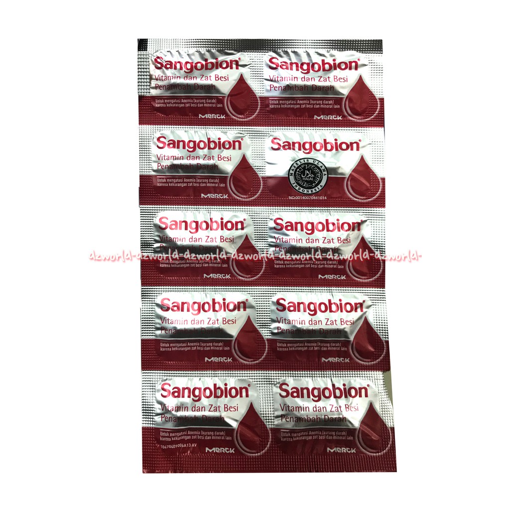 Sangobion Kapsul 10 Tablet Atasi Anemia Hidup Penuh Semangat