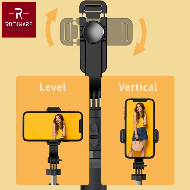 ROCKWARE RW-L05 - Tripod Tongsis Selfie Stick Hand-held Stabilizer