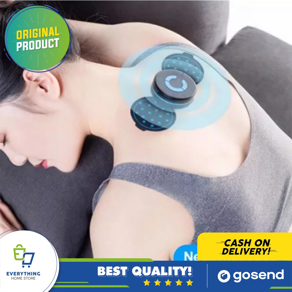 YOVIP Alat Pijat Mini Portable EMS Leher Neck Cervical Massager Stimulator EHS
