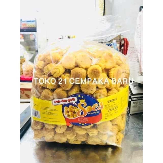 

WESTON Soes Kering Keju BULAT 1 KG | Sus Kering Cheese 1KG 1000g 1000 gram