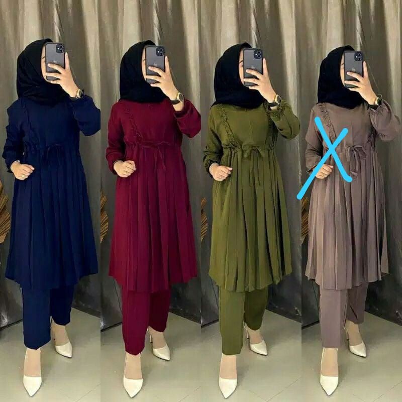 One set itycrepe/ one set kriwil dada/ one set serut biku