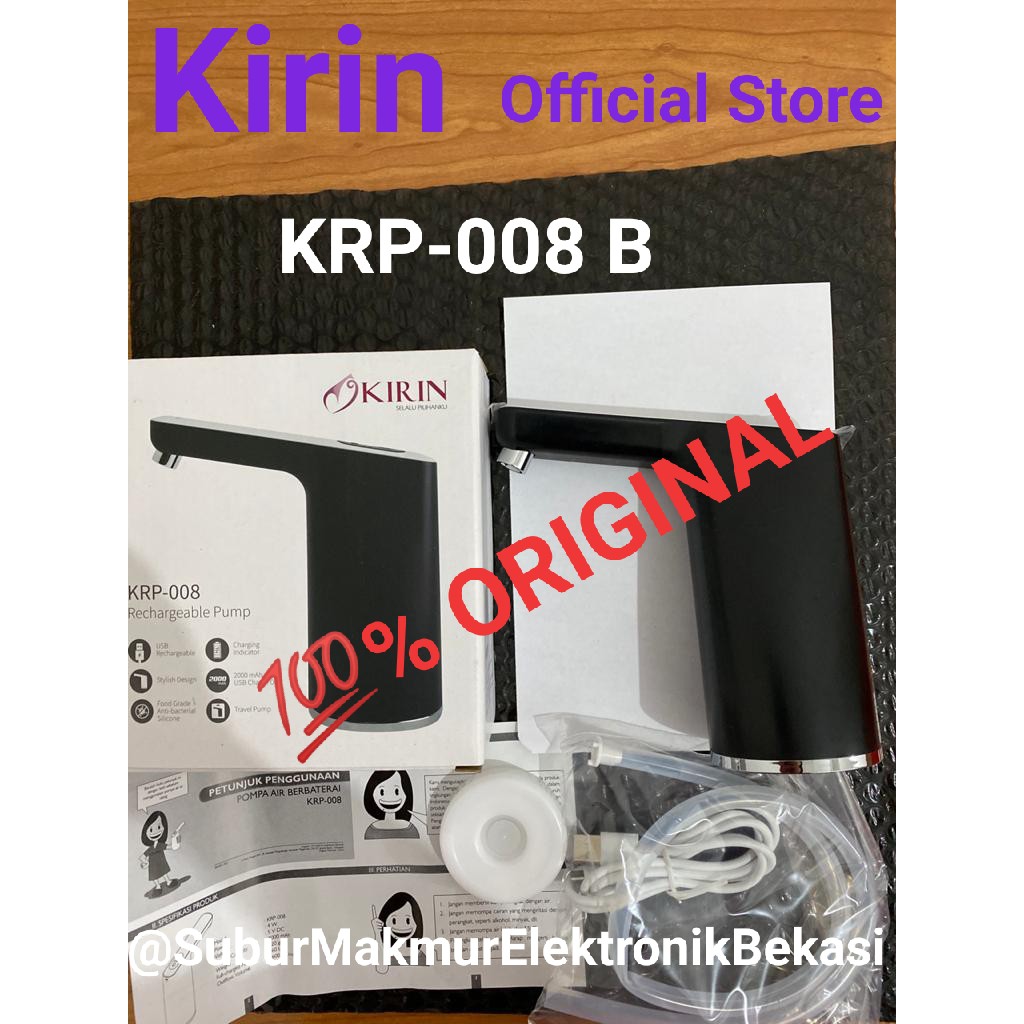 Pompa Galon Rechargeable Kirin KRP-008