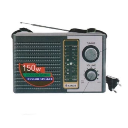 Radio Jadul F 100 INTERNATIONAL AC DC 5 Band FM AM SW ICF-F100 5 Bands AM FM TV SW2 SW1